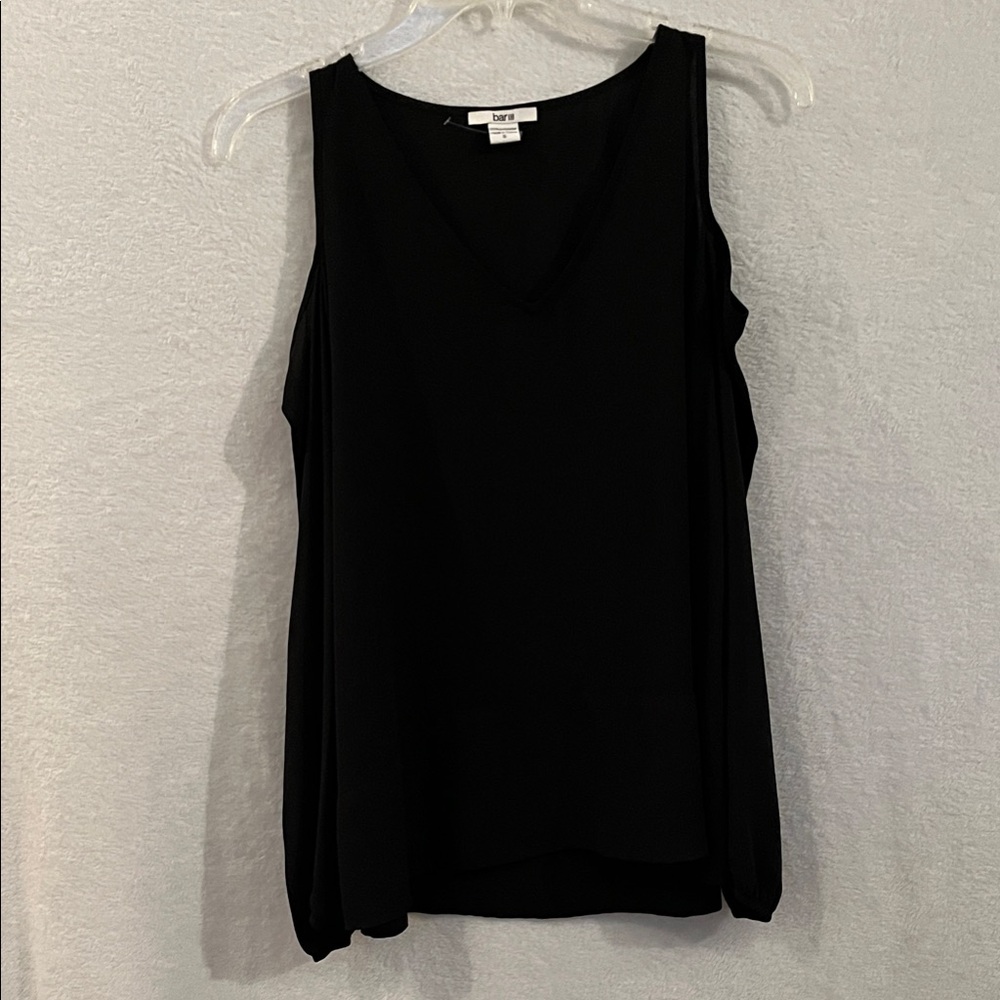 Bar III Classic Black long sleeve Top